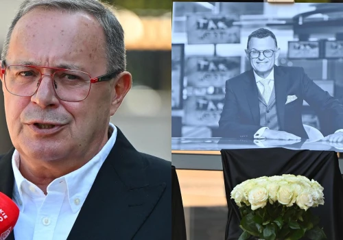 Sianeckiemu na końcu pogrzebu Morozowskiego załamał się głos: Andrzeju, Jędrku...