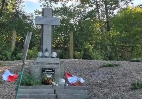 Ślązakowcy znów zaatakowali krzyż powstańczy