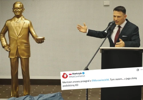 Sławomirowi Mentzenowi nie udało się odliczyć złotego Morawieckiego od podatku