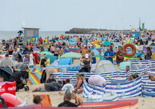 Opisała, co zastała na plaży we Władysławowie. 