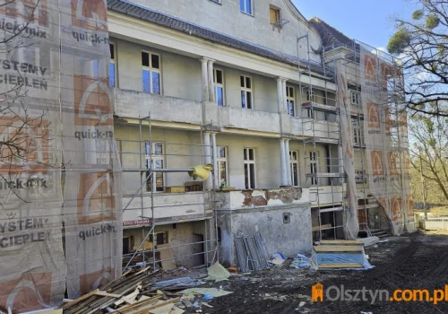 Remont w olsztyńskim Pałacu Młodzieży za półmetkiem. Będzie nowocześnie, ale z nawiązaniem do historii