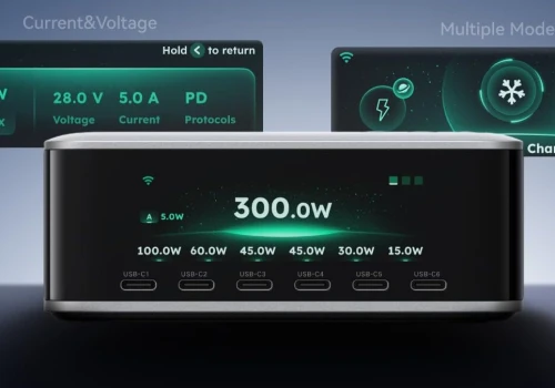 Ta stacja ładująca to prawdziwy potwór. Ugreen zaskakuje mocą 300W