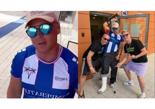 Skolim zabrał głos po bolesnym upadku ze sceny. 