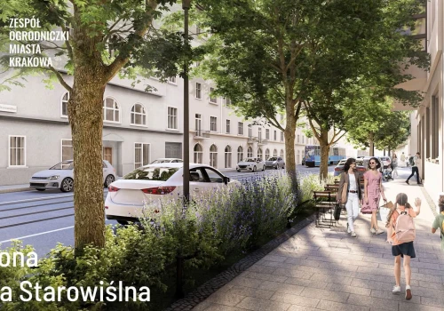 Po remoncie na Starowiślnej może pojawić się nawet 80 dodatkowych drzew