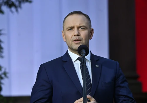 Nawrocki złożył hołd bohaterom Bitwy Warszawskiej. 