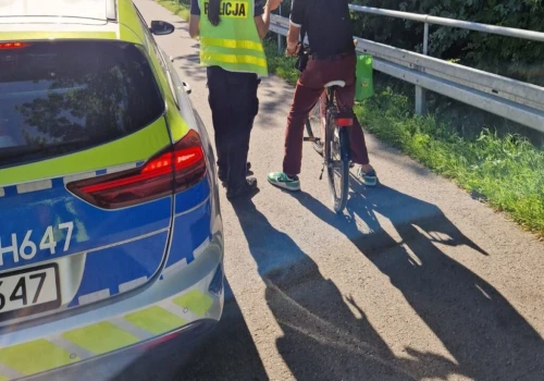 Policjanci skontrolowali blisko 100 rowerzystów. 75 z nich popełniło wykroczenia