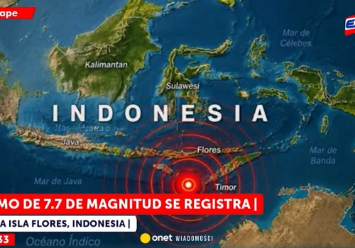 Trzęsienie ziemi niedaleko Indonezji. Nocny komunikat sejsmologów