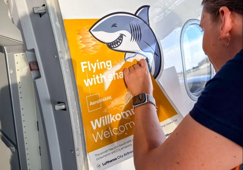 Lufthansa testuje nową generację powłoki AeroSHARK