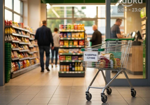 Sklepy otwarte 15 sierpnia 2026 - Żabka, Biedronka, Lidl, Dino. Do której godziny cz…