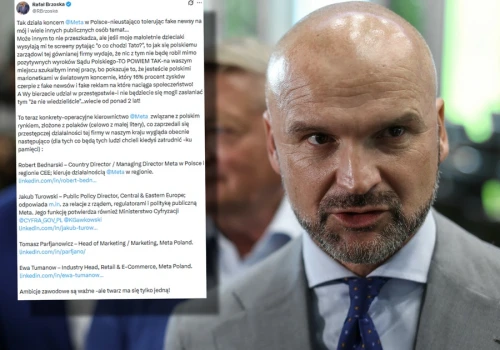Rafałowi Brzosce puściły nerwy. 