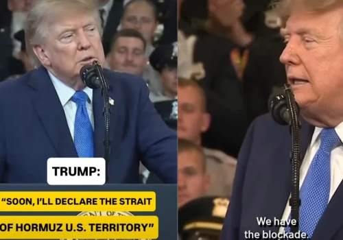 Trump zapowiada, że Cieśnina Ormuz będzie terytorium USA. Twierdzi, że kontroluje blokadę