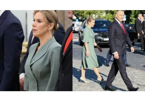 Tak Marta Nawrocka ubrała się na Święto Wojska Polskiego. Ekspertka dobitnie: 