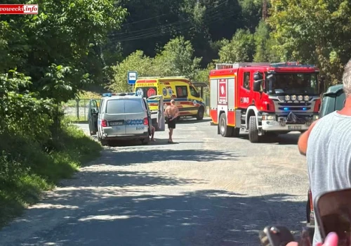 Wypadek z udziałem kajakarza – spadł z zapory, z ok. 15 metrów