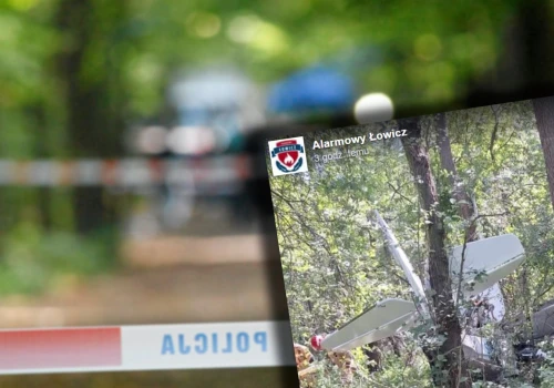 Wypadek małego samolotu w Bobrownikach. Śmigłowiec LPR zabrał pilota do szpitala