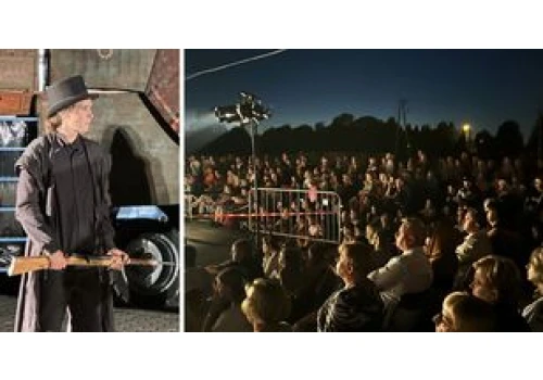 Wieluń kocha teatr. Plenerowy spektakl 