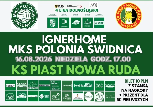 W niedzielę gramy z Piastem Nowa Ruda