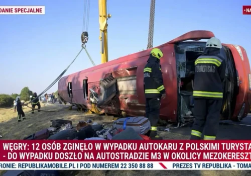Stan siedmiu rannych w wypadku na Węgrzech jest bardzo ciężki. Rzecznik MSZ o szczegółach