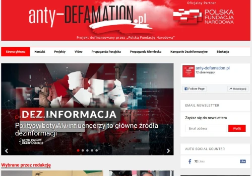 Olsztyn. 3 mln zł z PFN na portal „broniący dobrego imienia Polski”. Efekt? Minimalny zasięg w sieci