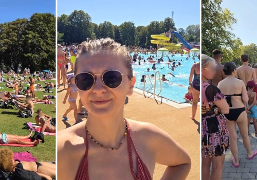 Tłumy, kolejki i walka o skrawek trawy. Sprawdziłam Park Wodny Moczydło