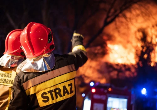 Pożar Zakładu Gospodarowania Odpadów w Chlewnicy