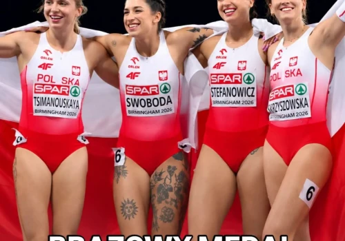 Polska sztafeta 4×100 m kobiet z Krystyną Cimanouską na podium Mistrzostw Europy!