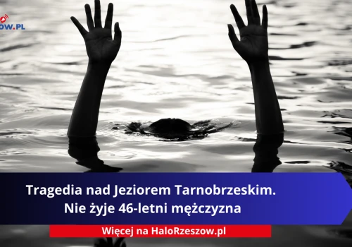 Tragedia nad Jeziorem Tarnobrzeskim. Nie żyje 46-letni mężczyzna