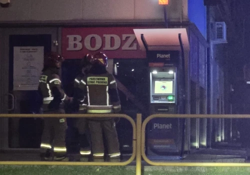 Skok na bankomat w Chełmie?