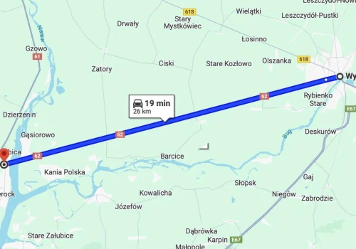 Polska droga żywcem wyjęta z Ameryki. 26 kilometrów bez ani jednego zakrętu
