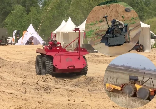 Ukraińcy zadowoleni z dronów naziemnych na froncie, wspierają logistykę, saperów i ratowników