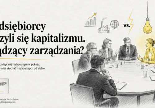 Czy polscy przedsiębiorcy nauczyli się kapitalizmu szybciej, niż rządzący nauczyli się zarządzania?