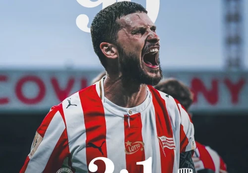 Piłka Nożna: Cracovia odwróciła losy meczu! Raków znów bez punktów