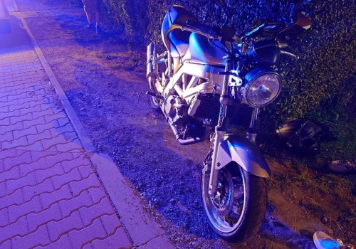 Z ostatniej chwili: Zdarzenie drogowe z udziałem jednośladu. Motocyklistę odwieziono do szpitala