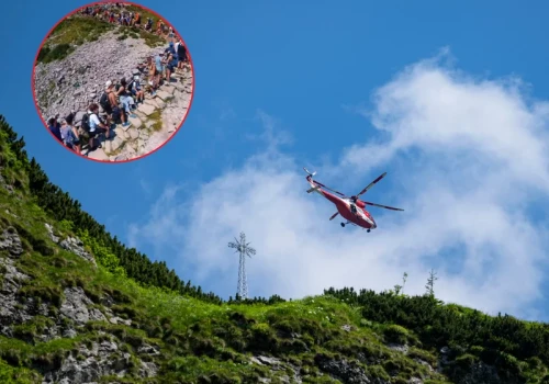 Tłumy na szlakach, upały i urazy. Tak wyglądał długi weekend w Tatrach
