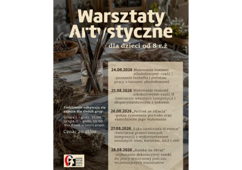Artystyczne pożegnanie wakacji. Odkryj magię kolorów i formy w OPK „Gaude Mater”