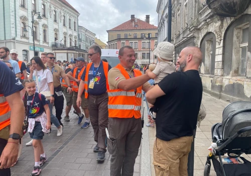 Wielu Tarnowian przyszło, żeby pożegnać pielgrzymów