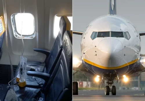Rozbite okno i dramat pasażera Ryanair. Eksperci o wstępnych przyczynach