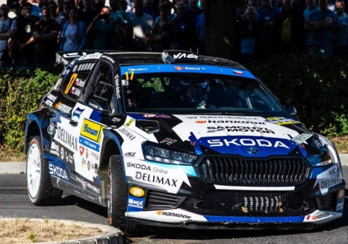 Adam Březík wygrał Barum Czech Rally Zlín. Polacy tuż poza podium