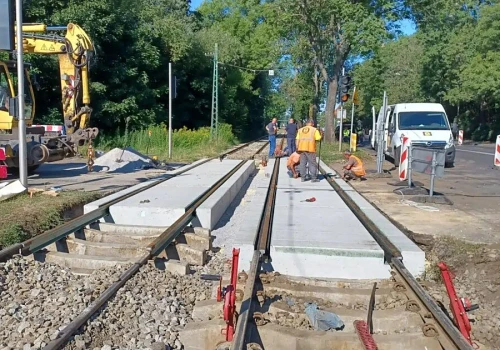 Ciszej i płynniej w Zabrzu. Tramwaje Śląskie zakończyły modernizację dwóch przejazdów