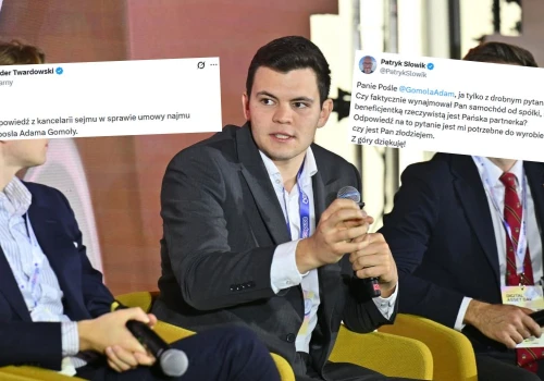 Poseł Gomoła oskarżany o robienie wałków na samochodzie wynajmowanym od jego narzeczonej