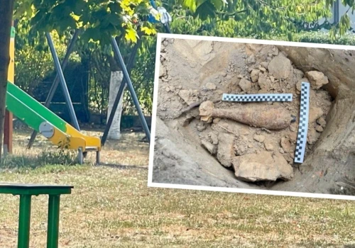 Niewybuch w Opolu. Saperzy zabezpieczają plac zabaw przy ulicy Niemodlińskiej