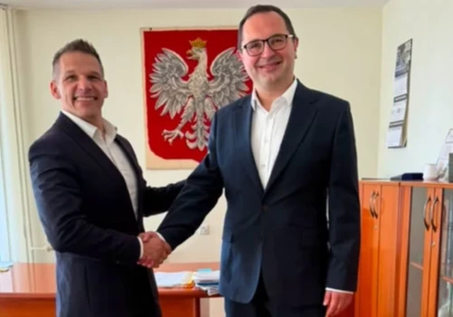 O bezpieczeństwie i inwestycjach. Wicewojewoda odwiedził Chełm Śląski