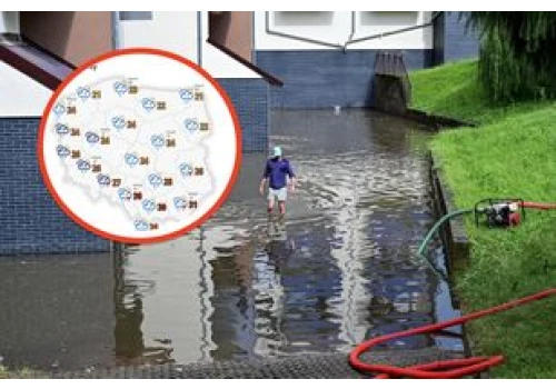 Fronty burzowe nad Polską. Wiele przemian do niedzieli