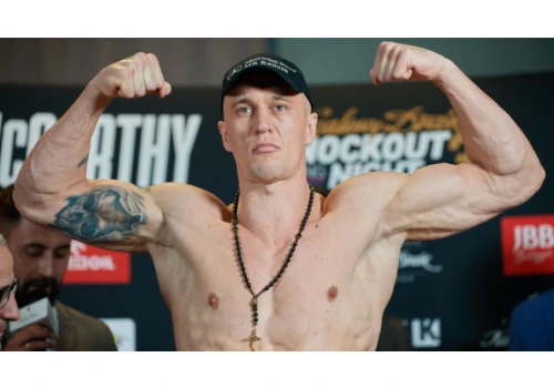 COPPINGER POTWIERDZA: BLISKO WALKI CIEŚLAK - BENAVIDEZ