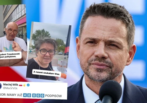 Pod wnioskiem o referendum w sprawie odwołania Trzaskowskiego zebrano już 40 tys. podpisów