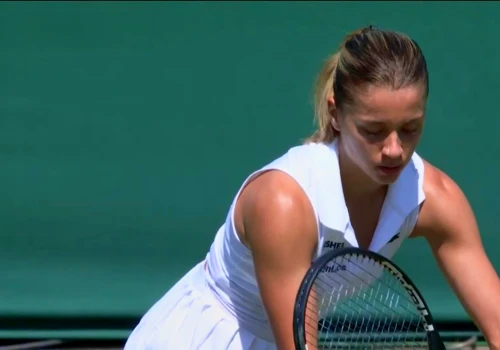 Tenis ziemny: Maja Chwalińska poza turniejem w Cincinnati.