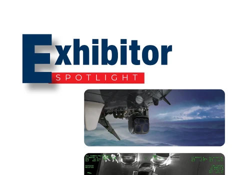 System obserwacyjny Teledyne FLIR Star SAFIRE 380X-HDc na stoisku Parasnake podczas MSPO 2026