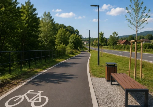 Ponad 2,5 km nowej trasy rowerowej do Nowego Sącza. Przetarg przyniósł niespodziankę w Chełmcu