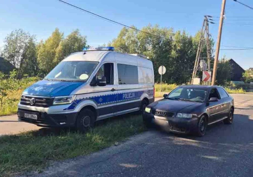 Zielonogórscy policjanci zwrócili uwagę na Audi. Mężczyzna miał dużo na sumieniu