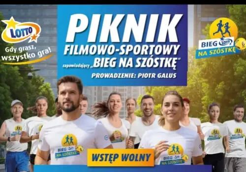 Sport, film i Jerzy Górski w Parku Podzamcze. Zapowiedź „Biegu LOTTO na Szóstkę”