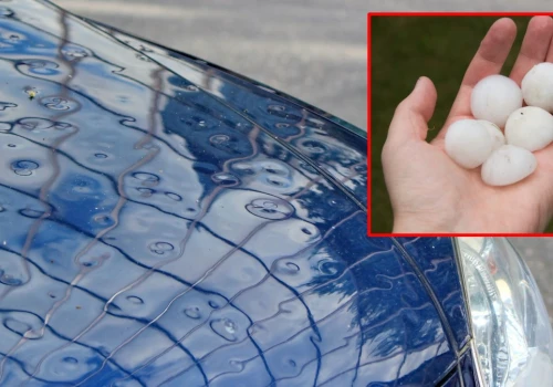 Jak naprawić auto po gradobiciu i ile to kosztuje? Czy polisa zadziała?